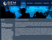 Tablet Screenshot of gemcorporation.com